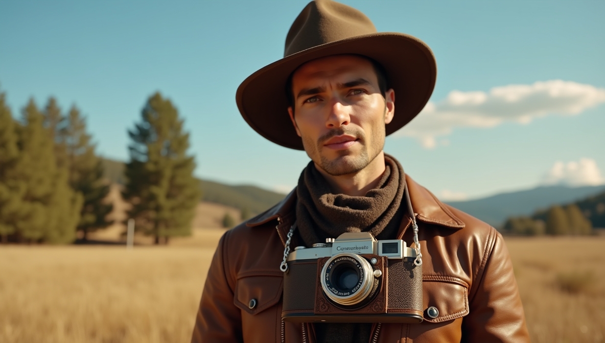 Deepservices Photography Photographer with vintage camera